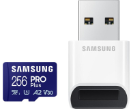 Samsung 256GB microSDXC PRO Plus 180MB/s z czytnikiem (2023) - 1149395 - zdjęcie 1